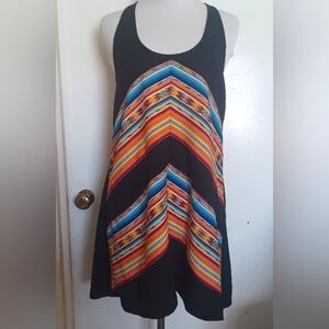 Ripcurl Black Sunset Surf Cover Up Dress size Small tee back